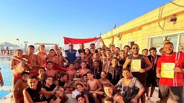 ناشئ كرة الماء بالأهلي
