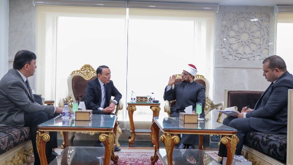 أمين البحوث الإسلامية يستقبل سفير كازاخستان لبحث سُبل تعزيز التعاون العِلمي والثقافي