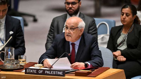مندوب فلسطين: إسرائيل لا تبالي بميثاق الأمم المتحدة ولا قراراتها
