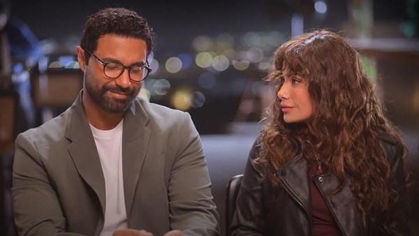 كريم فهمي وصبا مبارك من مسلسل ٢٢٠ يوم
