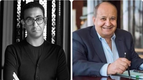 وحيد حامد ونجله مروان حامد 
