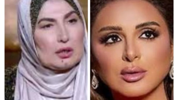 الفنانة جميلة عزيز و الفنانة أنغام 