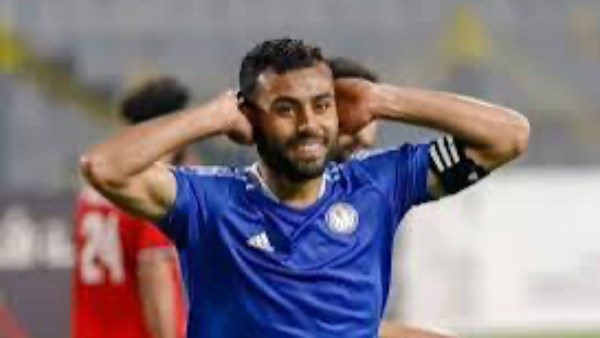 حسام حسن مهاجم مودرن سبورت يعتذر لجمهور الأهلي على لقطة الاحتفال