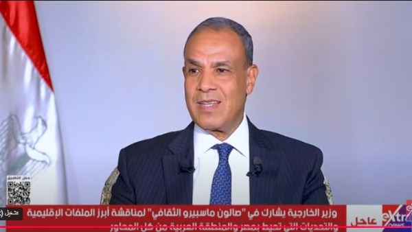 وزير الخارجية: «ماسبيرو» لعب دورًا محوريًا في تشكيل الوعي والوجدان المصري والعربي