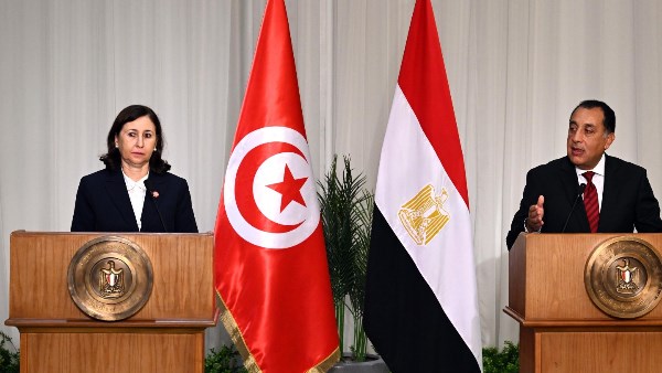مدبولي ونظيرته التونسية 