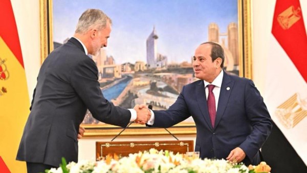 الرئيس السيسي وملك إسبانيا 