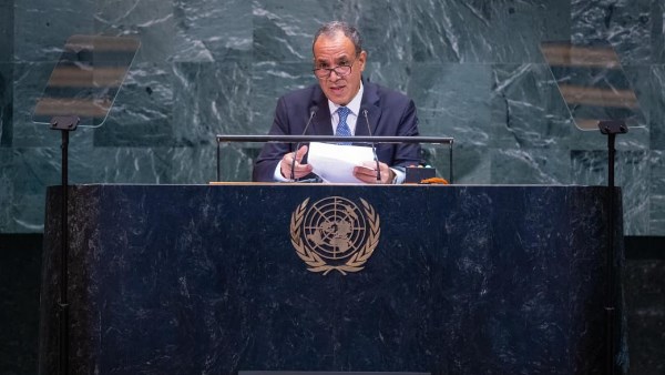 وزير الخارجية  أمام الأمم المتحدة