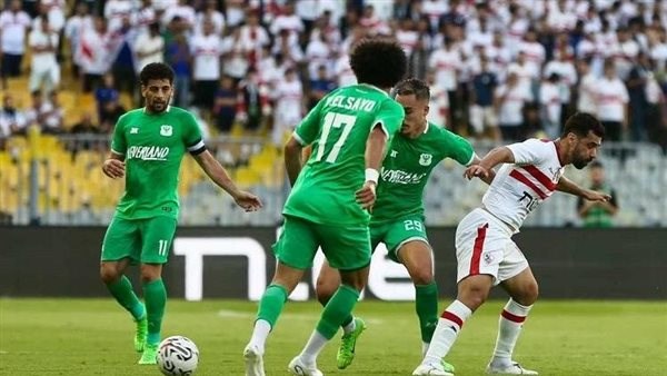 مباراة الزمالك والمصري