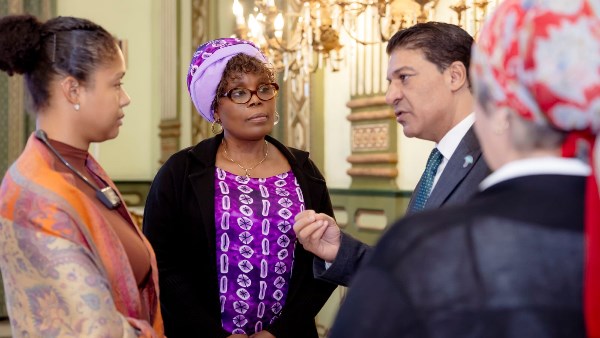 جانب من اللقاء