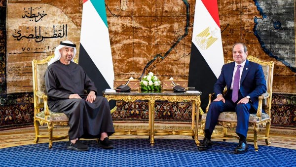 الرئيس السيسي والشيخ محمد بن زايد