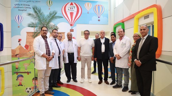 عيادات خارجية متخصصة لجراحة الأورام طب الأطفال بمستشفى شفاء الأورمان بالأقصر