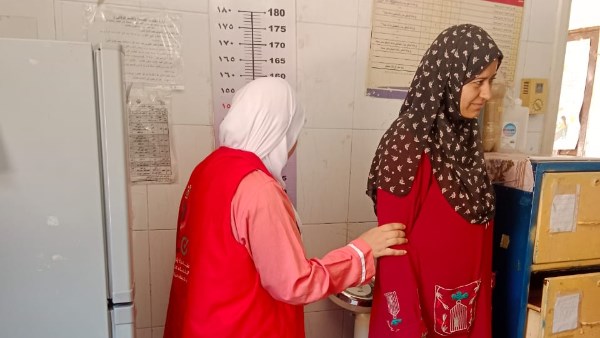 جانب من الخدمات الطبية المقدمة 