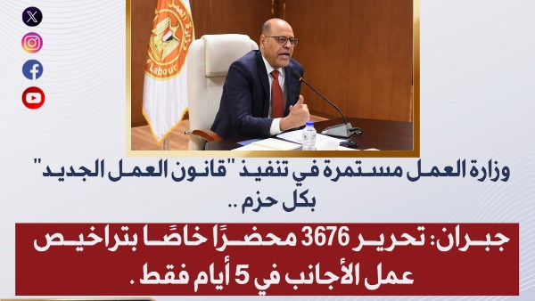 وزير العمل 
