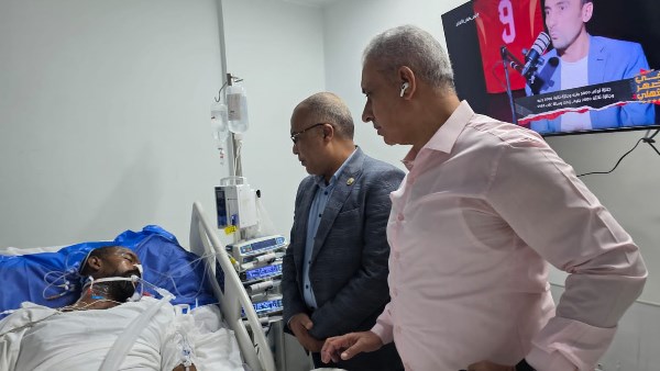 أحد المصابين بحادث شركة جاسكو
