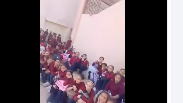 مدرسة ابتدائية بالمنيا بلا معلمين