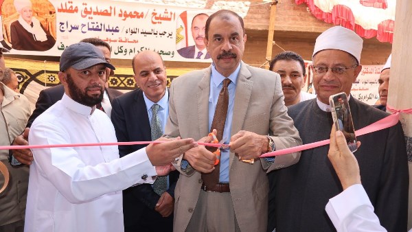 صورة من افتتاح المسجد