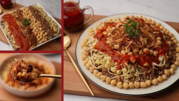 طريقة عمل الكشري 