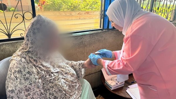 صورة من إحدى الخدمات الصحية 