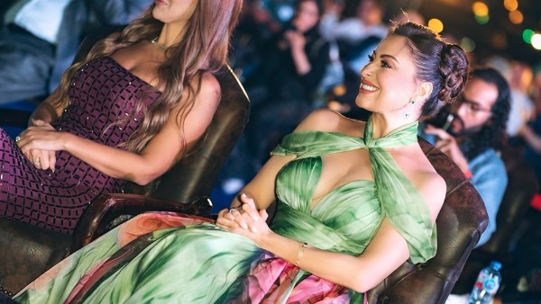  نرمين الفقى تثير الجدل فى افتتاح مهرجان الغردقة لسينما الشباب