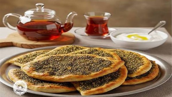 طريقة عمل مناقيش الزعتر