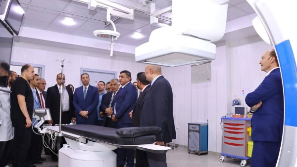 محافظ دمياط يزور مستشفى الأزهر 