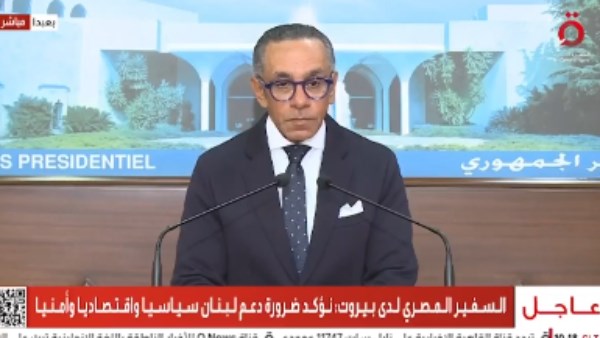 السفير المصري لدى بيروت علاء موسى