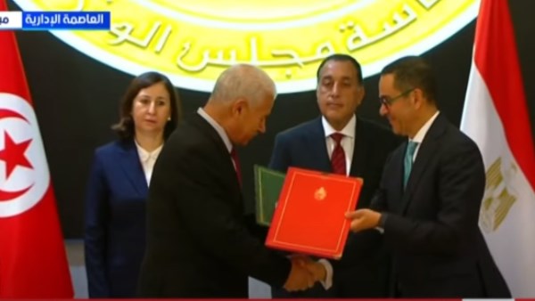 رئيسا وزراء مصر وتونس
