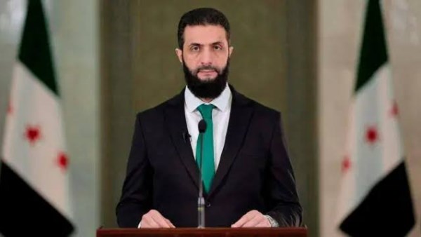 أحمد الشرع يستنكر الاعتداء على قطاع غزة والأراضي السورية
