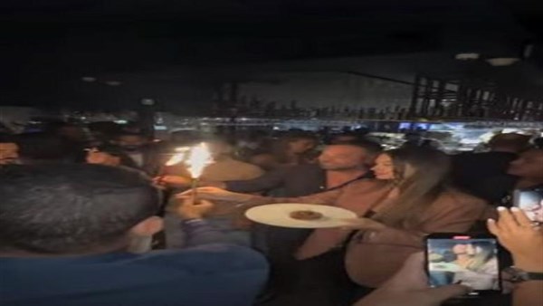 طارق العريان يحتفل بعيد ميلاده