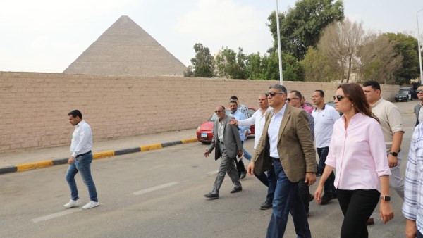 محافظ الجيزة يتفقد ميدانيًا أعمال تطوير المنطقة المحيطة بالمتحف المصري الكبير