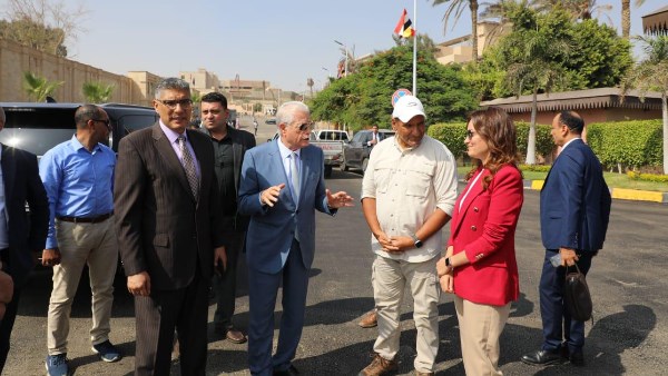 محافظ الجيزة ومستشار الرئيس