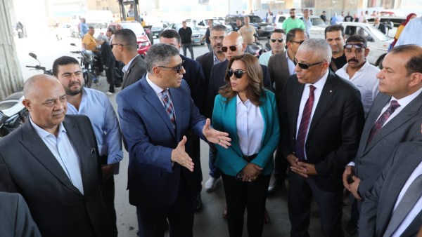 وزير التنمية المحلية ومحافظ الجيزة 