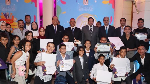 نائب محافظ بني سويف  يشهد فعاليات حفل وزارة الشباب والرياضة الختامي لبرنامج اكتشاف المواهب