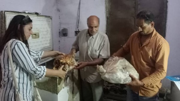 ضبط لحوم منتهية الصلاحية 