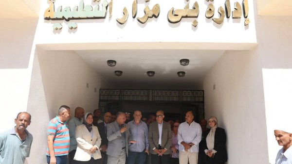 محافظ المنيا خلال الجوله 