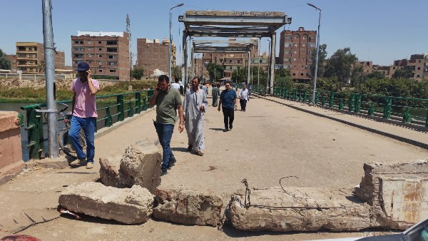 إغلاق كوبري الحواتكه بأسيوط لإجراء أعمال صيانة 