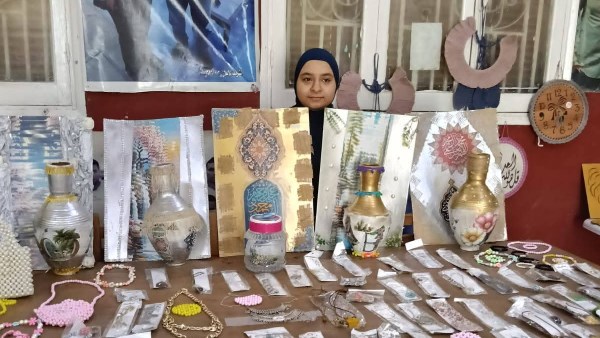  معرض للأشغال اليدوية والتراثية بمركز شباب أبوتيج