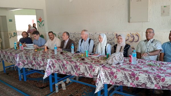 ضمن مشروع كويسب.. وكيل وزارة التعليم بأسيوط ووفد المنحة الالمانية يتفقدون 3 مدارس بمركز ساحل سليم