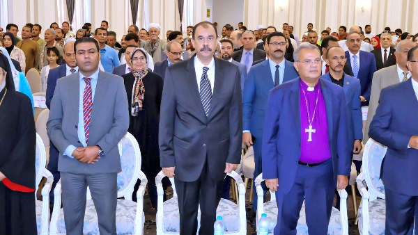 جانب من الاحتفال بسوهاج