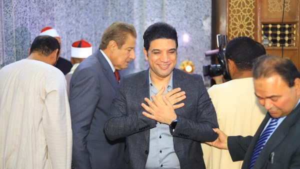 جانب من افتتاح المسجد بسوهاج