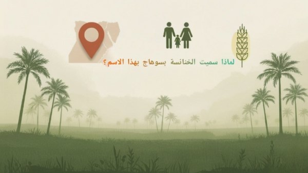 لماذا سميت الخنانسة بسوهاج بهذا الاسم