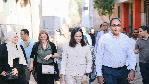 وفد أممى بدندرة 