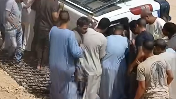 حادث ميكروباص قنا