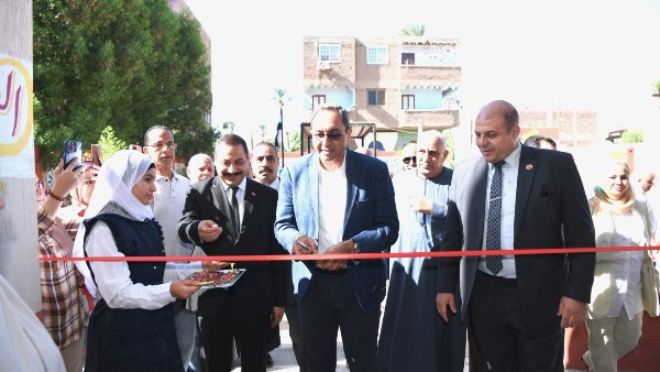 افتتاح مدرسة الترامسة بقنا