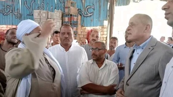 محافظ الأقصر يوجه بتطوير ونقل شادر إسنا لواجهة حضارية جديدة