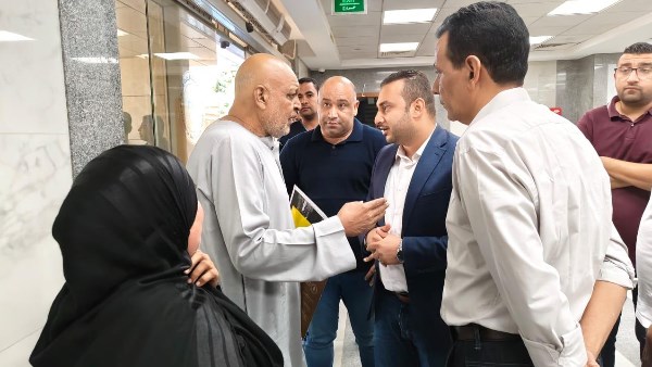 خروج 16 مصابا بعد حادث انقلاب أتوبيس بالأقصر.. وتفقد مدير فرع الرعاية الصحية للمصابين داخل المجمع الدولي