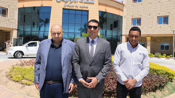 نائب محافظ الأقصر يزور الأطفال محاربي السرطان بمستشفى شفاء الأورمان