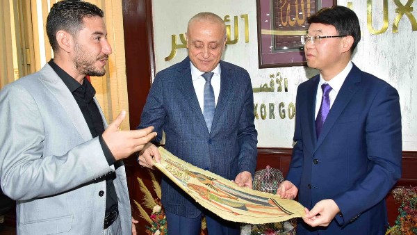 محافظ الأقصر يستقبل نائب عمدة مقاطعة جيانغشى الصينية لبحث سبل التعاون المشترك