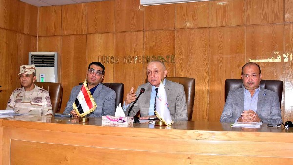 محافظ الأقصر يترأس اجتماع الاستعدادات لتنفيذ التجربة “صقر 162” لمجابهة الأزمات والكوارث