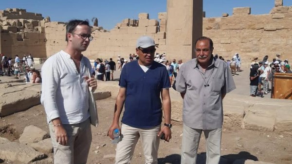 الأقصر تواصل صيانة تاريخها الفرعوني بأعمال ترميم وحفائر في الكرنك